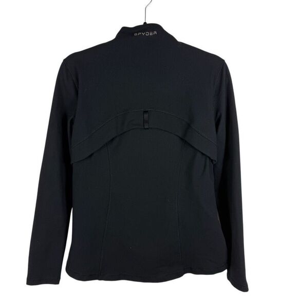 Spyder black zip up jacket- size m - Picture 2 of 5